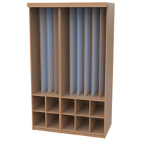 Liegepolsterschrank 125 x 210 x 65 cm