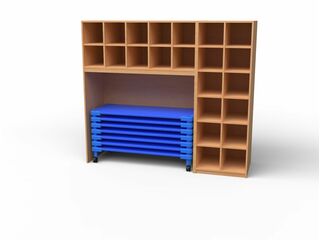 Liegepolsterschrank "Cindy"
