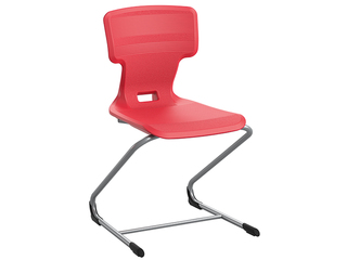 Luftpolsterstuhl kiboo, Z-Form-Gestell