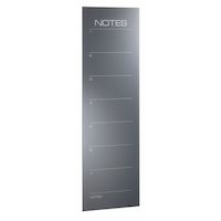 Magnetische Glastafel "Notes" Pinwand