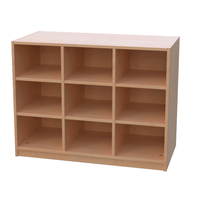 Materialcontainer mit  3 x 2 Einlegeböden