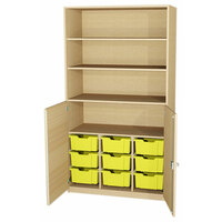 Materialschrank mit Türen, Breite 104,3 cm