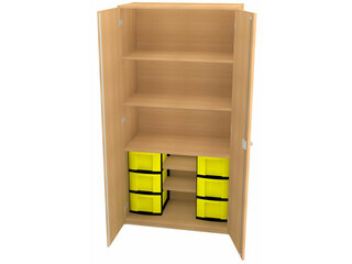 Materialschrank mit Schuben