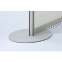 Metallfußplatte für Galeriewandmodul SCREEN-ART