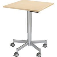 Mittelsäulentisch variant Quadrat, höhenverstellbar