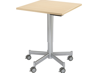 Mittelsäulentisch variant Quadrat, höhenverstellbar