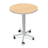 Mittelsäulentisch variant Rund, höhenverstellbar