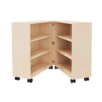 Mobile Klappbibliothek