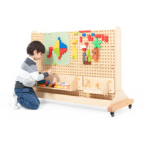 Mobile Konstruktionswand, Komplett-Set mit Zubehör