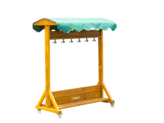 Mobile Outdoor-Garderobe