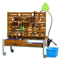 Mobile Outdoor-Wasserspiel-Anlage mit Pumpe