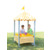 Mobiler Matschtisch mit Spitzdach