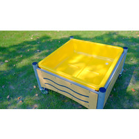 Mobiler Matschtisch, quadratisch