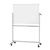 Mobiles Whiteboard MAULstandard, drehbar, Emaille