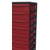 Modulbox-Tower B 116 cm feststehend - 4 x 8 flache Modulboxen