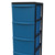 Modulbox-Tower B 87 cm mit Rollen - 3 x 4 hohe Modulboxen