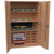 Musikschrank Typ A, B 120 cm - mit Sockel / mit Rollen