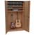 Musikschrank Typ D, B 105 cm - mit Sockel / mit Rollen