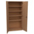Musikschrank Typ E, B 95 cm - mit Sockel / mit Rollen