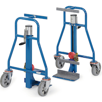 Möbelhubroller mit Handspindelwinde
