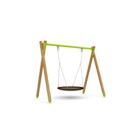 Nestschaukel Wise Plus mit Holzpfosten in A-Form