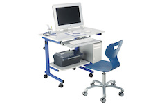 höhenverstellbare Computertische