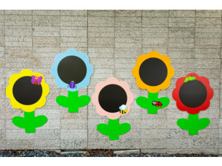 Outdoor-Blumen-Tafeln, 5er Set