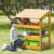 Outdoor-Regal mit offenen Seiten
