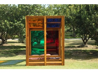 Outdoor-Regenbogenhaus