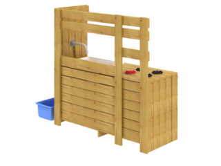 Outdoor-Spielküche mit Pumpe