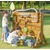 Outdoor-Wasserwand mit Pumpe