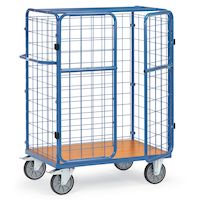 Paketwagen mit Doppelflügeltüren