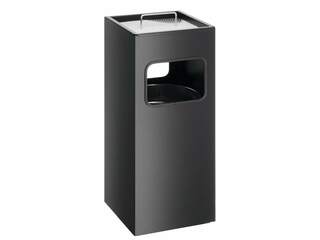 Papierkorb Metall 17L eckig