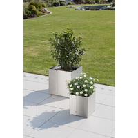 Pflanzengefäße phi.3 aus Edelstahl