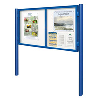 Pfosten ø 76 mm (oder Quatro) für Schaukasten EINTAUSEND oder ZWEITAUSEND