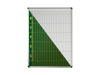 Plantafel mit Stundenplan, Stundenplantafel aus Premium Stahlemaille