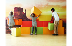 Polsterhocker Tetris