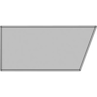 Polsterhocker Tetris, rechts angeschrägt