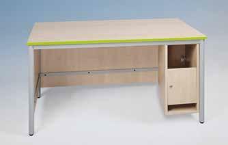 Lehrertisch mit Computerunterbau