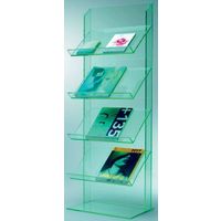 Prospektständer Echtglas