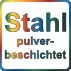 Stahl pulverbeschichtet