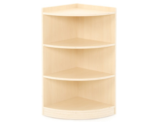 Raumteiler-Eckschrank OWLAF, 2 Böden