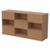 Raumteilerschrank B 152 cm mit Sockel - beidseitig nutzbar