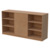 Raumteilerschrank B 152 cm mit Sockel - beidseitig nutzbar