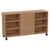 Raumteilerschrank mit Rollen B 152 cm - beidseitig nutzbar