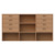 Raumteilerschrank mit Sockelnischen B 152 cm