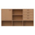 Raumteilerschrank mit Sockelnischen B 152 cm