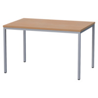Rechtecktisch - Dekorplatte, Tischbeine Quadratrohr 30x30 mm