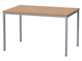 Rechtecktisch - Dekorplatte, Tischbeine Quadratrohr 30x30 mm