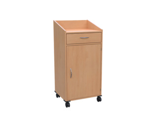 Rednerpult mit Rollen, Breite 60 cm
